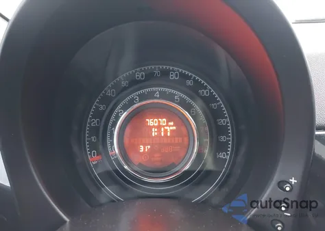 2012 Fiat 500 Sport z USA, uszkodzony, nr VIN 3C3CFFBR9CT207816